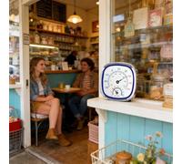 Temperature Gauge Hygrometer - ABS 12cm | Desktop Humidity Monitor with Easy Read Scale, Home Climate Control, Indoor Monitoring, Hygrometer Indoor Humidity | Office, Greenhouse