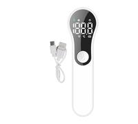 Temperature Gauge, Temperature Meter, Smart Display Usb Powered Compact Design Lightweight Build Family Safe, Measuring Device for Home, Hospital, Pediatric, Care 1.5 X 0.97 X 4.79 Inches