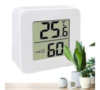 Temperature Humidity Monitor - Indoor Digital Meter, Small LCD Hygrometer, Accurate Temperature Sensor | Home Environment, Office Use, Bedroom Comfort, Greenhouse Monitoring, Weather Tracking, Daily H
