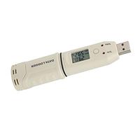 Temperature Humidity Recorder, Temperature Data Logger -30-80℃/0-100% RH Smart Battery Operated USB for Laboratory for Warehouse