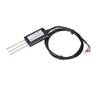 Temperature Humidity Soil Sensor High Precision 0 5V Output Soil Moisture Sensor for Gardening Greenhouse ABS Stainless Steel 13 8cm 197g