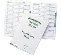 Temperature Log Book - keep records of the temperatures of your fridge / freezer