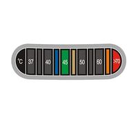 Temperature Measurement Sticker, Coffee Cup Temperature Sticker, Color Thermometer Strip, Waterproof Bottle Thermometer Sticker, Adhesive Strip Thermometer, Sticky Thermometer Strip for Bottle
