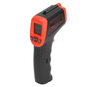 Temperature Measuring Gun, Infrared Thermometer Non Contact ABS Housing Automatic Shutdown Handheld Data Saving for Measurement (Red) Laser Surface Temp Reader