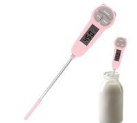 Temperature Meter - ABS And 304 Stainless Steel, 1.25x7.87in Temperature Gauge High-Precision | Portable And Easy-to-Read Food Temperatures Meter, Cooking Thermometer For Baking, Water, Oil,
