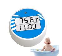 Temperature Monitor Device - Digital Timer Thermometer, Ice Bath Gauge | Waterproof Floating Design, Instant Reading Display For Cold Diving