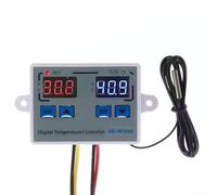 Temperature Regulator W1010 for Food Processing Equipment and Greenhouse Controllers with 0. Resolution and 10A Capacity (110-220V)