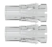Temperature Resistant PVC Breathing Machine Ventilator Connector for Medicals Teaching and Clinical Application Ventilator Hose Conversion Adapter