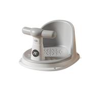 Temperature Sensing Baby Bath Seat with Anti Tip Structure Infant Bath Chair Build in Water Temp Alert Ergonomic Nonslip Baby Bathing Chair