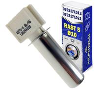 Temperature Sensor NTC Washing Machine Heating Element RAST 5 44 mm Ø10 mm Has the Original Code 3792171013 3792171021 for Zanussi for Electrolux for AEG - Warranty 10 Years - MONTERAL