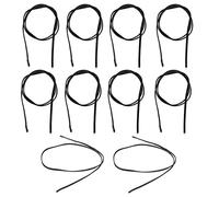 Temperature Sensor Thermistor Probe High Sensitivity Quick Response for Automobiles Industrial Systems PVC Resin 500mm 10Pcs (5K B3470)