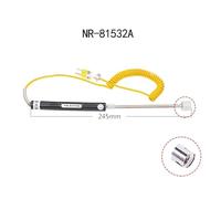 Temperature Sensor Type K for Surface Thermocouple with Handheld and Temperature crafted from Stainless Steel WIDE APPLICATION RANGE for settings (NR-81532A)