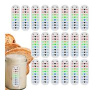 Temperature Strip Sticker Fermented dough | Stick Thermometer Strip | Fermented dough Starter Jar Thermometer Sticker For Fermenting, Brewing, Wine, Beer, Aquariums, Range 18? To 32?