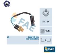 TEMPERATURE SWITCH RADIATOR FAN 36610 FOR HYUNDAI LANTRA/ BIMANTARA/NENGGALA