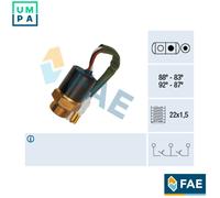 FAE 37890 Temperature Switch, radiator fan for CITRO?N