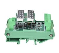 Temperature Transmitter Module K Type PT100 Digital Display High Accuracy Wide Measurement Range for Industrial Automation PCB Integrated Circuit (with Base)