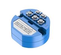 Temperature transmitter module PT100 Temperature Transmitter Sensor Module DC12/24V Thermal Resistance 4-20mA -50-650 ℃(-100-100C 24VDC)