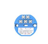 Temperature Transmitter Various temperature ranges RTD pt100 temperature transmitter sensor module with screw Thermal resistance 4-20mA 0-10V transducer(-50-150Celsuis 10V)