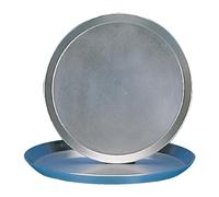 Tempered Deep Pizza Pan Aluminium Round Baking Dish Tray Oven Cookware - 10"