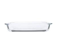 Tempered Glass Baking Plate Rectangular Oven Dish for Microwave Use