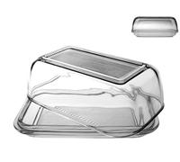 Tempered Glass Butter Dish Arc 17 Cm