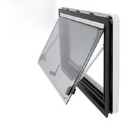 Tempered Glass Campervan Window ,Tilt Window for Motorhome, Caravan Side Window,65°Opening Angle, Tempered Glass, for Motorhome Caravan Van Motorhome 90×55CM