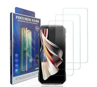 Tempered Glass Compatible for Doogee S Cyber, Screen Protector Film, Transparent HD 9H, 3 Pieces