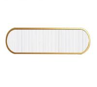 Tempered Glass Countertop Privacy Divider, Decorative Partition Screen for Enhanced Privacy in Offices, Restaurants, and Hotels