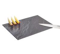 Tempered Glass Cutting Board 40x30cm Non-Slip Worktop Saver Chopping Board Countertop Saver Scratch Resistant Heat Resistant Shatter Resistant Dishwasher Safe 30 * 20cm Slate Effect