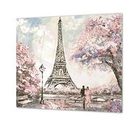 Tempered Glass Cutting Board - Worktop Saver and Pastry Board; Measures: Single: 23,62” x 20,47”; Double:2 x 11,81” x 20,47”; D13 Images: Paris 5