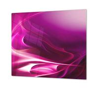 Tempered Glass Cutting Board - Worktop Saver and Pastry Board; Measures: Single: 23,62” x 20,47”; Double:2 x 11,81” x 20,47”; D01 Abstract Series: Texture 21