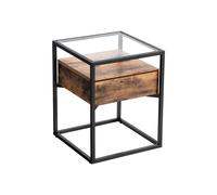 Tempered Glass End Table