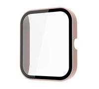 Tempered Glass Film + for Case Screen Protector Full Coverage Cover Hard Frame for Shell for Smart Watch Housing for Protect Case Screen Protector Cute Holder Dustproof Soft Tpu All-inclusive Film