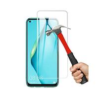 Tempered Glass for Huawei P40 Lite, Screen Protector Easy Bubble-Free Installation Ultra Clear shatterproof with 9H Hardness and Anti Fingerprint Oleo-phobic Coating (Huawei P40 Lite Screen Protector)