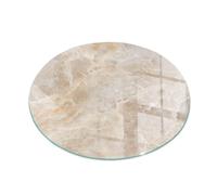Tempered Glass Hearth Pad for Wood Stove Stone Pattern Inspired by Nature 100 cm