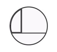 Tempered Glass Porthole Window for Chicken Coop and Home Decor, Round Aluminum Shed Window with Handle, Ideal for Bathroom Replacement