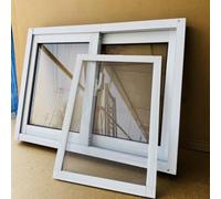 Tempered Glass Replacement Windows with Screen and Lock, Customizable for Sheds, Basements, and Playhouses