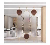 Tempered Glass Room Divider PanelStylish Freestanding Partition for Home & Office Spaces Modern Privacy Screen Versatile Interior Decoration