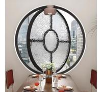 Tempered Glass Rotating Porthole Window with Sun-Protection Film - Ideal for Bathrooms Unique DesignStylish Space-Saving Easy Installation