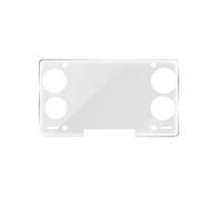 Tempered Glass Screen Protector for AYN THOR Game Console, 9H Hardness HD Clear Protective Film with Bubble Free Installation for Gaming Device Display Accessories (Lower screen film)