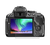 Tempered Glass Screen Protector for Nikon D5300/D5500, 9H Hardness, 0.3mm Ultra-Thin, Anti-Scratch Optical LCD Protective Films for DSLR Digital Camera (D5300/D5500)