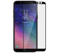 Tempered glass screen protector for Samsung Galaxy A6, colored edges -