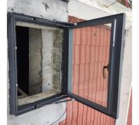 Tempered Glass Skylight Cover, Waterproof Roof Window，for Home/Basement Commercial Use 75x75cm 75x90cm(60x65cm(2.0x2.1ft))