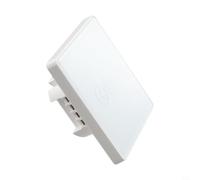 Tempered Glass Smart Blind Switch 86mm White Black(WHITE)
