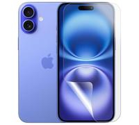 Tempered Glass/Soft Screen Protector Guard for Apple iPhone 6 7 8 Plus X XS XR SE 11 12 Mini 13 14 15 16 Plus Pro Max (Soft Film Front, 16 PLUS)