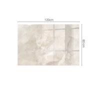 Tempered Glass Table Top Glass Cover for Wooden Table Marble Texture Pattern