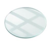 Tempered Glass Table Top Protector Clear Glass Cover Bedside Entry Tables 50cm