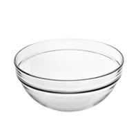 Tempered Glass Transparent Stackable Bowl 17cm