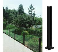 Tempered Railing Posts for Stairs Terrace & Balcony - Outdoor Pool Railing System & Stylish Railing Solutions for Safety & Aesthetic Appeal