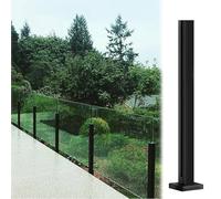 Tempered s Railing Post for irs Balconies & Terracess Clip System Column Supports forRailings Ideal for Villas &Spaces